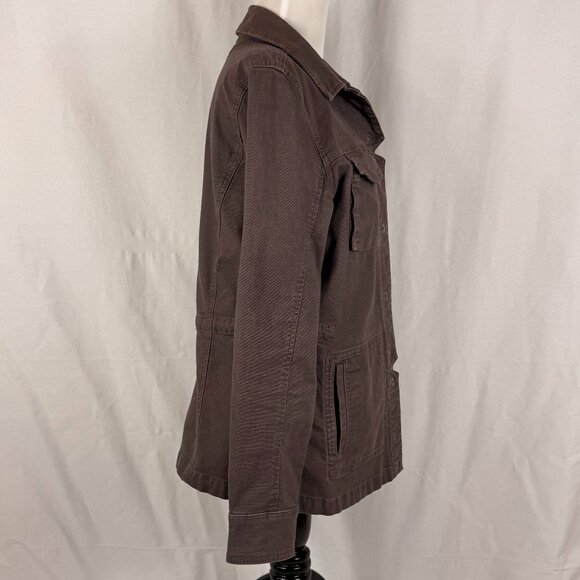 Prana Women's Utility Jacket with Cinchable Waist | Brown | Medium - Picture 13 of 15